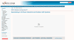Desktop Screenshot of northstarlightingsite.com